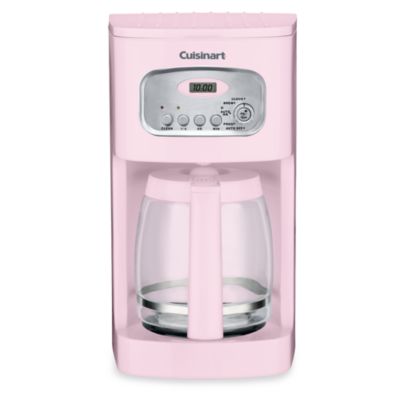 Cuisinart 12-Cup Programmable Coffee Maker in Pink - Bed Bath & Beyond